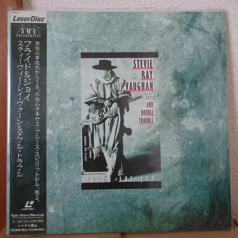 Stevie Ray Vaughan Pride and Joy Japan LD Laserdisc ESLU-97