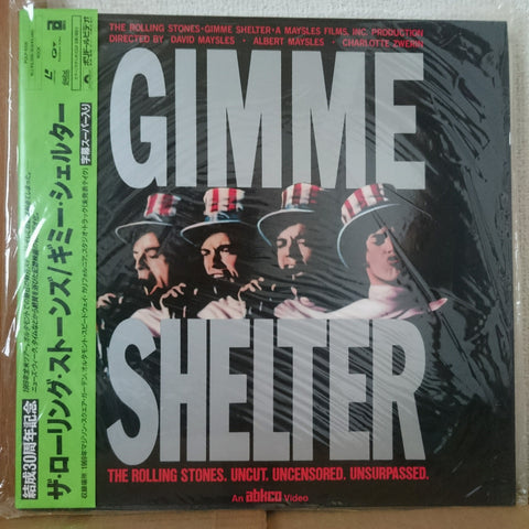 The Rolling Stones Gimme Shelter Japan LD Laserdisc POLP-1008