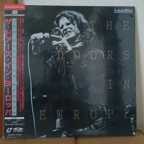 The Doors In Europe Japan LD Laserdisc SM045-3319