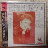 Edith Piaf L'hymme A L'amour Japan LD Laserdisc VILP-26