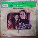 Our Hospitality Buster Keaton Japan LD Laserdisc IVCL-1203S