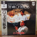 The War Of The Roses Japan LD Laserdisc PILF-1165