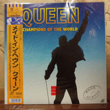 Queen Champions Of The World Japan LD Laserdisc TOLW-3224-25