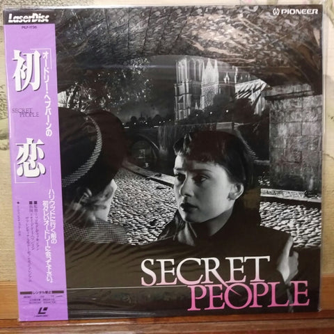 Secret People Japan LD Laserdisc PILF-1736