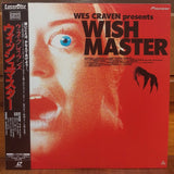 Wishmaster Japan LD Laserdisc PILF-2653 Wes Craven