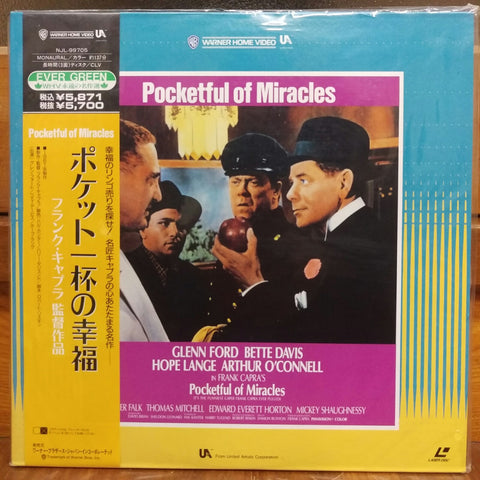 Pocketful of Miracles Japan LD Laserdisc NJL-99705