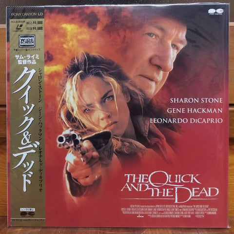 Quick and the Dead Japan LD Laserdisc PCLG-00039