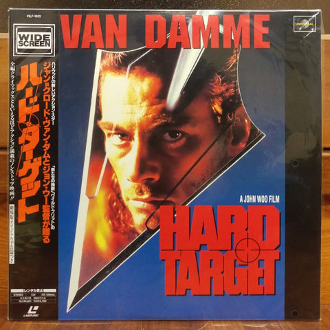 Hard Target Japan LD Laserdisc PILF-1913 Jean-Claude Van Damme