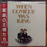 When Comedy Was King Japan LD Laserdisc PILF-1727