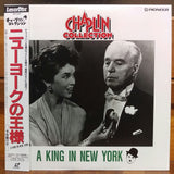 A King in New York Japan LD Laserdisc PILF-1638