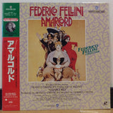 Amarcord Japan LD Laserdisc NJL-74015 Federico Fellini