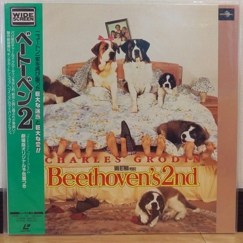 Beethoven's 2nd Japan LD Laserdisc PILF-1925