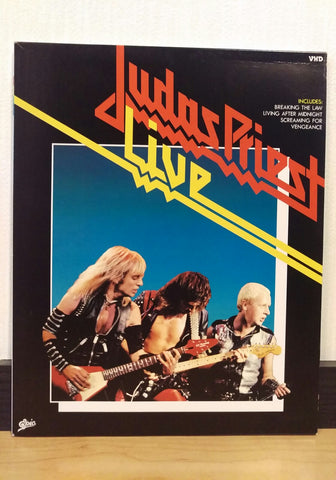 Judas Priest Live VHD Japan Video Disc 96-7M-6