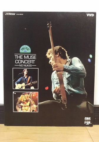 The Muse Conert No Nukes VHD Japan Video Disc VHM68065