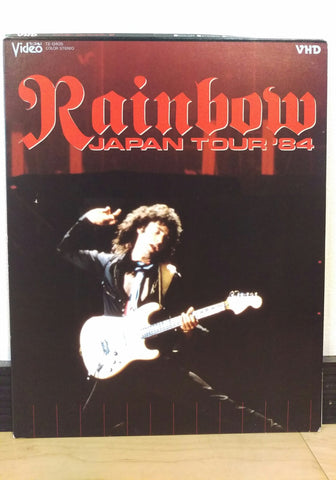 Rainbow Japan Tour '84 VHD Japan Video Disc TE-D405