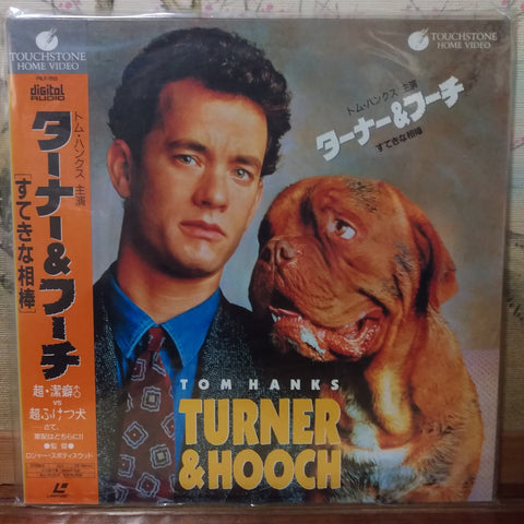 Turner and Hooch Japan LD Laserdisc PILF-1113