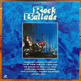 Rock Ballads Japan LD Laserdisc VALP-3292