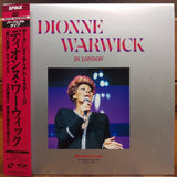 Dionne Warwick in London Perfect Live Japan LD Laserdisc SM060-5605