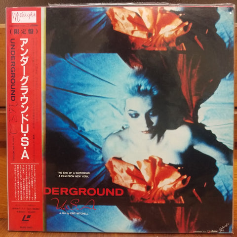 Underground U.S.A. Eric Mitchell Japan LD Laserdisc ML88-0007