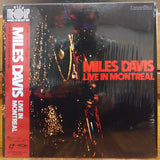 Miles Davis Live in Montreal Japan LD Laserdisc SM035-3369