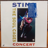 Sting The Soul Cages Concert Japan LD Laserdisc VALA-3535
