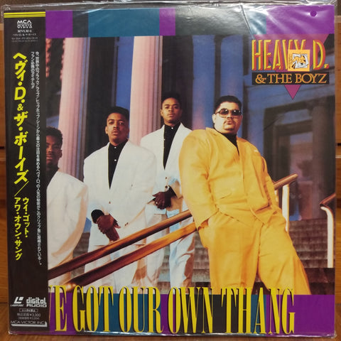 Heavy D & The Boyz We Got Our Own Thang Japan LD Laserdisc MVLM-6