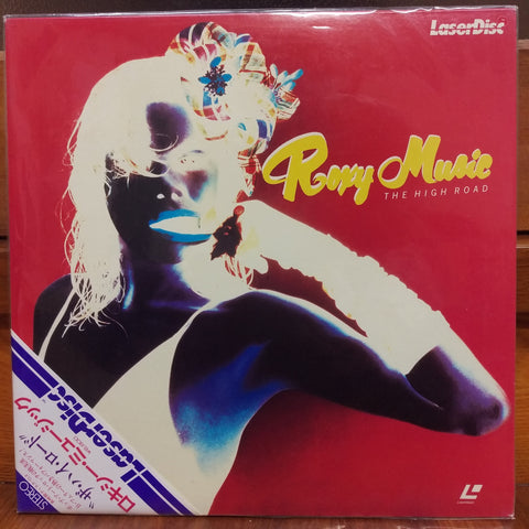 Roxy Music The High Road Japan LD Laserdisc SM068-0017