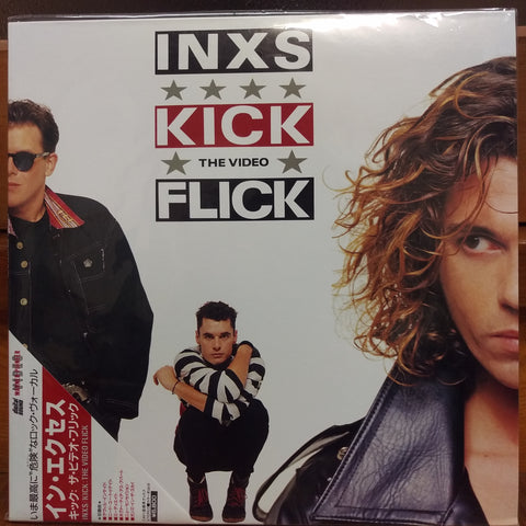 INXS: Kick The Video Flick Japan LD Laserdisc 58P6-9003