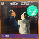 Freddie Mercury The Barcelona EP Japan LD 20cm Single Laserdisc VAL-3095