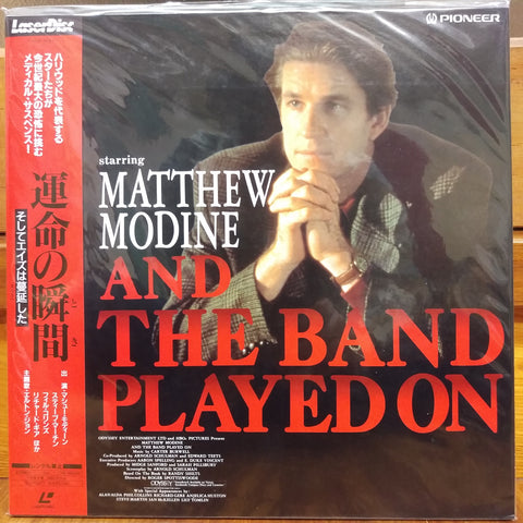 And the Band Played On Japan LD Laserdisc PILF-1687