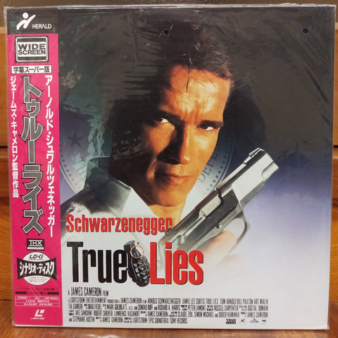 True Lies Japan LD Laserdisc PILF-7321