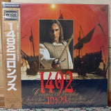 1492 Conquest of Paradise Japan LD Laserdisc PILF-1594