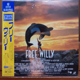 Free Willy Japan LD Laserdisc NJWL-12965