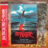 Night Train to Terror Japan LD Laserdisc G98F0177