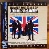 Laser Karaoke Number One Songs of Lennon & McCartney Japan LD Laserdisc BVLP-105