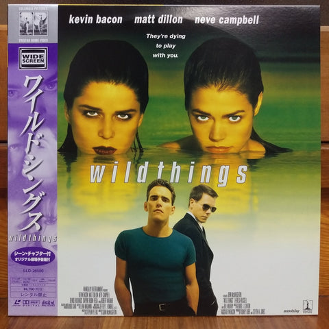 Wild Things Japan LD Laserdisc LLD-26590