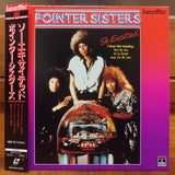 Pointer Sisters So Excited Japan LD Laserdisc SM048-3109