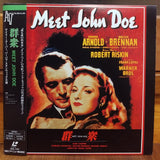 Meet John Doe Japan LD Laserdisc A98L-7001