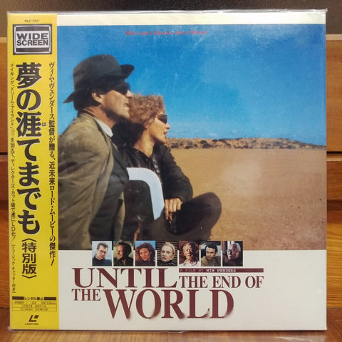 Until the End of the World Japan LD Laserdisc PILF-7271