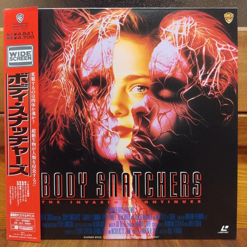 Body Snatchers the Invasion Continues Japan LD Laserdisc NJWL-13027