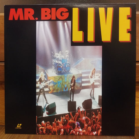 Mr. Big Live in San Francisco Japan LD Laserdisc AMLY-8056