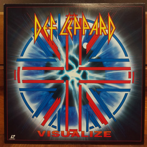 Def Leppard Visualize Japan LD Laserdisc PHLS-1015