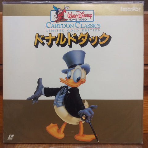 Donald Duck Limited Gold Edition Japan LD Laserdisc SF068-1086