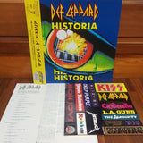 Def Leppard Historia Japan LD Laserdisc POLS-1618