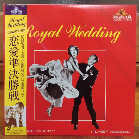 Royal Wedding Japan LD Laserdisc G98F5556 Fred Astaire