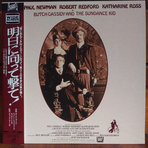 Butch Cassidy and the Sundance Kid Japan LD Laserdisc PILF-1838