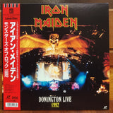 Iron Maiden Donington Live 1992 Japan LD Laserdisc TOLW-3174~75