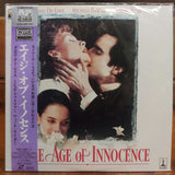 The Age of Innocence Japan LD Laserdisc SRLP-5083-4