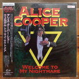 Alice Cooper Welcome to My Nightmare Japan LD Laserdisc MGLP-1027