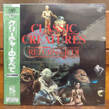 Classic Creatures: Return of the Jedi Japan LD Laserdisc 70010-78 Star Wars